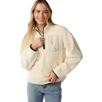 Rip Curl Sweat-shirt à Zip Party Wave Polar Off White M Femme - Publicité Rip Curl Sweat-shirt à Zip Party Wave Polar Off White M Femme - Publicité