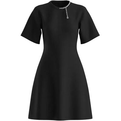 Hugo Robe à Manches Courtes Neriet 10279924 Red Black L Femme - Publicité Hugo Robe à Manches Courtes Neriet 10279924 Red Black L Femme - Publicité