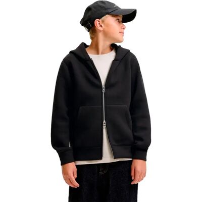 Jack & Jones Sweat-shirt à Zip Legacy Black 14 Années Garçon - Publicité Jack & Jones Sweat-shirt à Zip Legacy Black 14 Années Garçon - Publicité