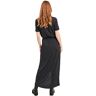 Object Jannie Nadia Short Sleeve Dress Noir L Femme Noir L female