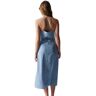 Salsa Jeans Spaghetti Strap Dress Bleu L Femme Bleu L female