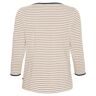 Redgreen Cornelia 3/4 Sleeve T-shirt Beige M Femme Beige M female