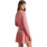 Pepe Jeans Britney Long Sleeve Short Dress Rouge L Femme Rouge L female