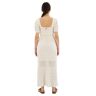 Pepe Jeans Goldie Short Sleeve Long Dress Blanc S Femme Blanc S female