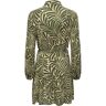 Only Chiara Long Sleeve Short Dress Vert XL Femme Vert XL female