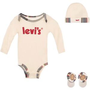 Levi´s ® Kids Body à Manches Longues Holiday Blanket Antique White 6-12 Mois Garçon,Fille - Publicité Levi´s ® Kids Body à Manches Longues Holiday Blanket Antique White 6-12 Mois Garçon,Fille - Publicité