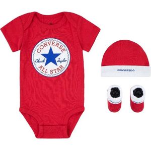 Converse Kids Body à Manches Courtes Classic Ctp 3 Units Converse Red 6-12 Mois Garçon,Fille - Publicité Converse Kids Body à Manches Courtes Classic Ctp 3 Units Converse Red 6-12 Mois Garçon,Fille - Publicité