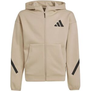 Adidas Sweat-shirt à Zip Z.n.e Magic Beige / Black 7-8 Années Garçon,Fille - Publicité Adidas Sweat-shirt à Zip Z.n.e Magic Beige / Black 7-8 Années Garçon,Fille - Publicité