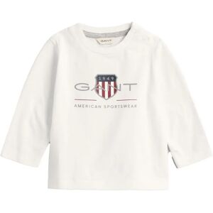 Gant T-shirt à Manches Longues 505185 White 6-9 Mois Garçon,Fille - Publicité Gant T-shirt à Manches Longues 505185 White 6-9 Mois Garçon,Fille - Publicité