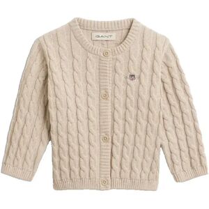 Gant Cardigan 584029 Light Beige Melange 9-12 Mois Garçon,Fille - Publicité Gant Cardigan 584029 Light Beige Melange 9-12 Mois Garçon,Fille - Publicité