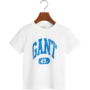 Gant T-shirt à Manches Courtes 49 Archive Print 805208 White 4-6 Années Garçon,Fille - Publicité Gant T-shirt à Manches Courtes 49 Archive Print 805208 White 4-6 Années Garçon,Fille - Publicité