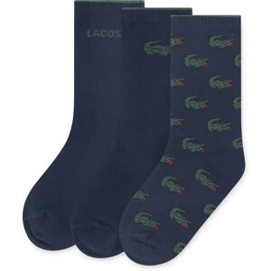 Lacoste Kids Chaussettes Croc Crew 3 Paires Marine EU 27-35 Garçon,Fille - Publicité Lacoste Kids Chaussettes Croc Crew 3 Paires Marine EU 27-35 Garçon,Fille - Publicité