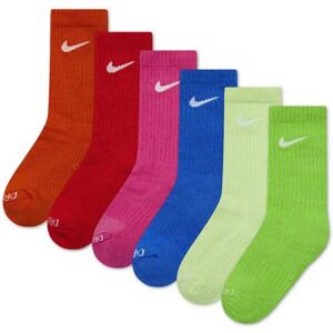 Nike Kids Chaussettes Dri-fit Performance Basic Crew 6 Paires Barely Volt EU 27-35 Garçon,Fille - Publicité Nike Kids Chaussettes Dri-fit Performance Basic Crew 6 Paires Barely Volt EU 27-35 Garçon,Fille - Publicité