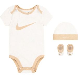 Nike Kids Ensemble à Manches Courtes Nhn Swoosh Pale Ivory Heather 6-12 Mois Garçon,Fille - Publicité Nike Kids Ensemble à Manches Courtes Nhn Swoosh Pale Ivory Heather 6-12 Mois Garçon,Fille - Publicité