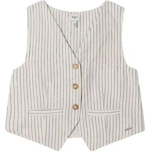 Pepe Jeans Gilet Izzy Mousse White 14 Années Fille - Publicité Pepe Jeans Gilet Izzy Mousse White 14 Années Fille - Publicité