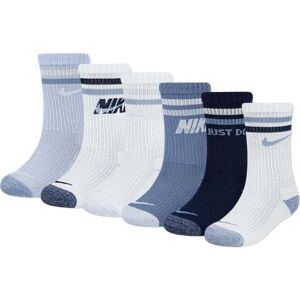 Nike Kids Chaussettes Bn1351 6 Paires Hydrogen Blue EU 27-35 Garçon,Fille - Publicité Nike Kids Chaussettes Bn1351 6 Paires Hydrogen Blue EU 27-35 Garçon,Fille - Publicité