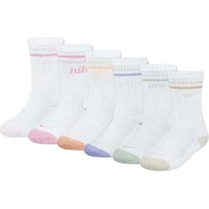 Nike Kids Chaussettes Bn1351 6 Paires White EU 27-35 Garçon,Fille - Publicité Nike Kids Chaussettes Bn1351 6 Paires White EU 27-35 Garçon,Fille - Publicité