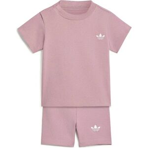 Adidas Originals Ensemble Cycling Shorts Tee Magic Mauve 3-4 Années Fille - Publicité Adidas Originals Ensemble Cycling Shorts Tee Magic Mauve 3-4 Années Fille - Publicité