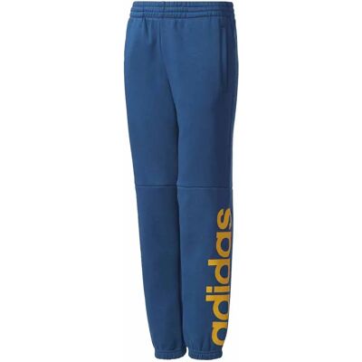 Pantalon de sport pour enfants Adidas YB LIN Bleu - Publicité Pantalon de sport pour enfants Adidas YB LIN Bleu - Publicité