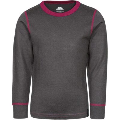 Trespass Ensemble De Sous-vêtements à Manches Longues Bamba Dark Grey / Cassis 24 Mois-3 Années Garçon,Fille - Publicité Trespass Ensemble De Sous-vêtements à Manches Longues Bamba Dark Grey / Cassis 24 Mois-3 Années Garçon,Fille - Publicité