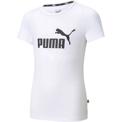 Puma T-shirt à Manches Courtes Essential Logo Puma White 4-5 Années - Publicité Puma T-shirt à Manches Courtes Essential Logo Puma White 4-5 Années - Publicité