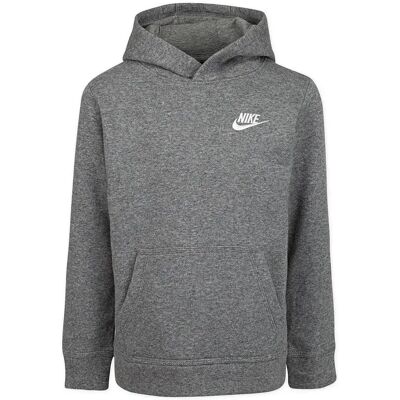 Nike Kids Sweat-shirt Club Fleece Carbon Heather 4-5 Années Garçon,Fille - Publicité Nike Kids Sweat-shirt Club Fleece Carbon Heather 4-5 Années Garçon,Fille - Publicité