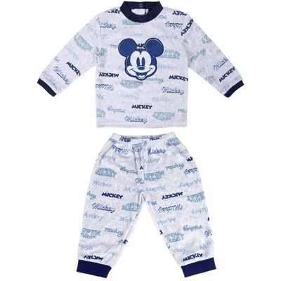 Cerda Disney Pyjama à Manches Longues Mickey Gray 6 Mois - Publicité Cerda Disney Pyjama à Manches Longues Mickey Gray 6 Mois - Publicité