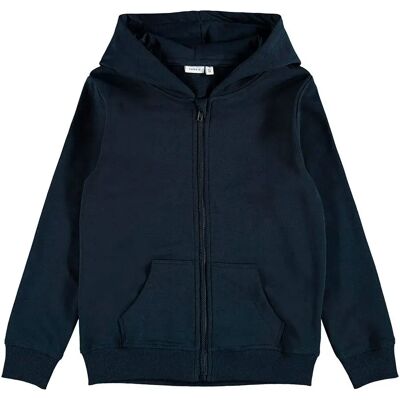 Name It Sweat-shirt à Zip Card Dark Sapphire 11-12 Années - Publicité Name It Sweat-shirt à Zip Card Dark Sapphire 11-12 Années - Publicité