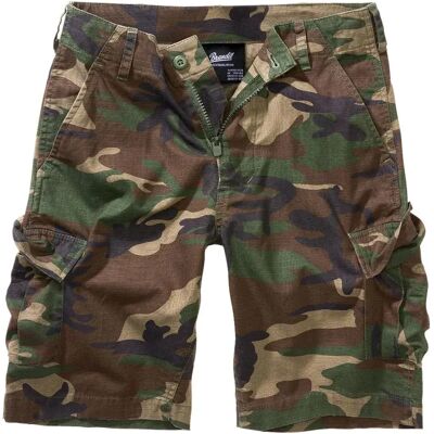 Brandit Short Bdu Ripstop Woodland 122-128 cm Garçon,Fille - Publicité Brandit Short Bdu Ripstop Woodland 122-128 cm Garçon,Fille - Publicité