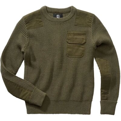 Brandit Pull Bw Olive 158-164 cm Garçon,Fille - Publicité Brandit Pull Bw Olive 158-164 cm Garçon,Fille - Publicité
