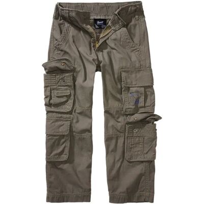 Brandit Pantalon Pure Olive 158-164 cm Garçon,Fille - Publicité Brandit Pantalon Pure Olive 158-164 cm Garçon,Fille - Publicité