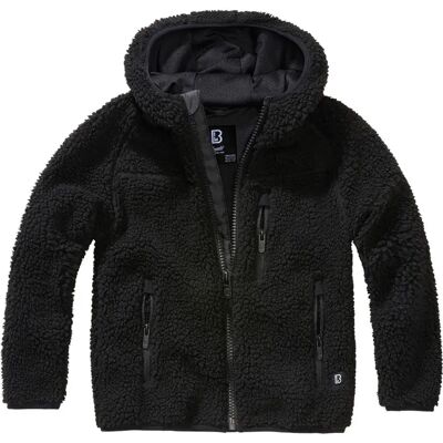 Brandit Veste Teddy Black 158-164 cm Garçon,Fille - Publicité Brandit Veste Teddy Black 158-164 cm Garçon,Fille - Publicité