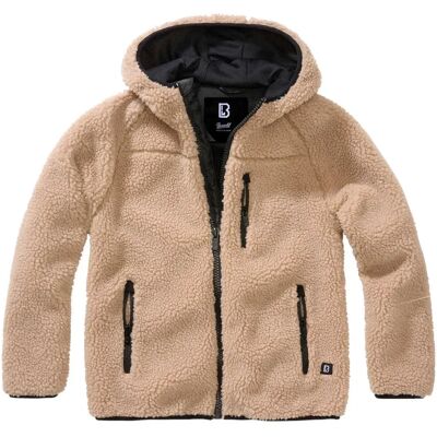 Brandit Veste Teddy Camel 158-164 cm Garçon,Fille - Publicité Brandit Veste Teddy Camel 158-164 cm Garçon,Fille - Publicité