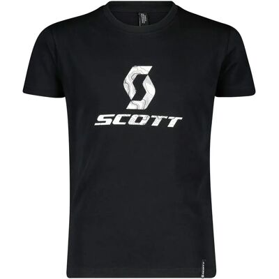 Scott T-shirt à Manches Courtes 10 Icon Black 8 Années Garçon,Fille - Publicité Scott T-shirt à Manches Courtes 10 Icon Black 8 Années Garçon,Fille - Publicité