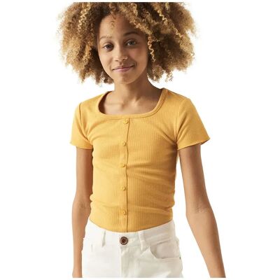 Garcia T-shirt à Manches Courtes O22604 Sunset Yellow 10-11 Années Fille - Publicité Garcia T-shirt à Manches Courtes O22604 Sunset Yellow 10-11 Années Fille - Publicité