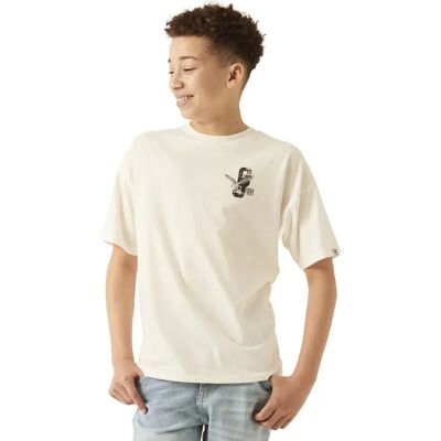 Garcia T-shirt à Manches Courtes Ge23001 Off White 14-15 Années Garçon,Fille - Publicité Garcia T-shirt à Manches Courtes Ge23001 Off White 14-15 Années Garçon,Fille - Publicité