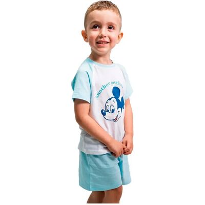 Cerda Disney Pyjama à Manches Courtes Mickey Light Blue 18 Mois - Publicité Cerda Disney Pyjama à Manches Courtes Mickey Light Blue 18 Mois - Publicité