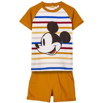 Cerda Disney Ensemble à Manches Courtes Mickey Mustard 24 Mois - Publicité Cerda Disney Ensemble à Manches Courtes Mickey Mustard 24 Mois - Publicité