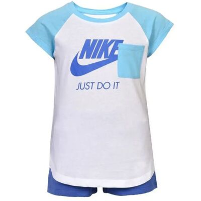 Nike Ensemble à Manches Courtes 919-b9a White 24 Mois Garçon,Fille - Publicité Nike Ensemble à Manches Courtes 919-b9a White 24 Mois Garçon,Fille - Publicité