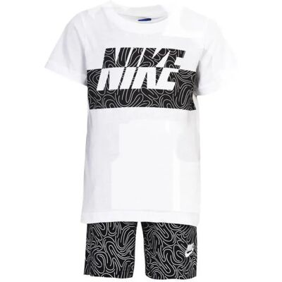 Nike Ensemble à Manches Courtes 926-023 White 24 Mois Garçon,Fille - Publicité Nike Ensemble à Manches Courtes 926-023 White 24 Mois Garçon,Fille - Publicité