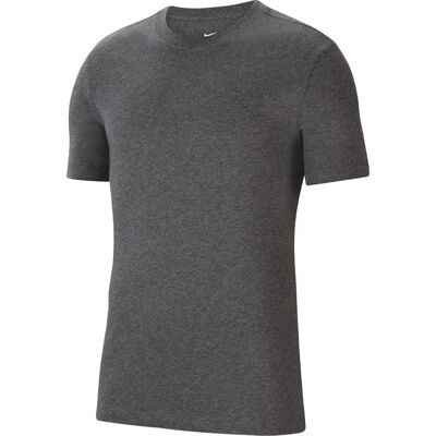 Nike T-shirt à Manches Courtes Park Charcoal Heathr / White 10-12 Années - Publicité Nike T-shirt à Manches Courtes Park Charcoal Heathr / White 10-12 Années - Publicité