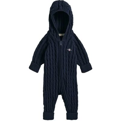 Gant Combinaison à Manches Longues Cable Shield One Piece Evening Blue 12-18 Mois Garçon,Fille - Publicité Gant Combinaison à Manches Longues Cable Shield One Piece Evening Blue 12-18 Mois Garçon,Fille - Publicité