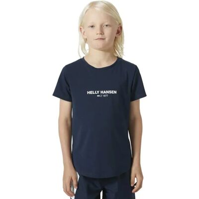 T-shirt Junior Allure de Helly Hansen Marine - Protection UV - Publicité T-shirt Junior Allure de Helly Hansen Marine - Protection UV - Publicité