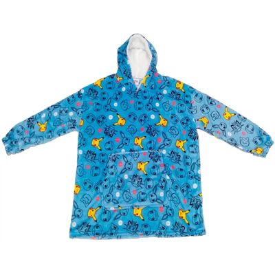 Nintendo Merchandising Peignoir Pikachu Pokémon Blue One Size Garçon,Fille - Publicité Nintendo Merchandising Peignoir Pikachu Pokémon Blue One Size Garçon,Fille - Publicité