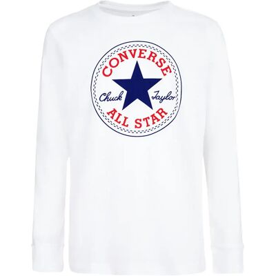 Converse Kids T-shirt à Manches Longues 966243 White 12 Années - Publicité Converse Kids T-shirt à Manches Longues 966243 White 12 Années - Publicité