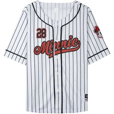 Cerda Disney T-shirt à Manches Courtes Baseball Minnie White S Garçon,Fille - Publicité Cerda Disney T-shirt à Manches Courtes Baseball Minnie White S Garçon,Fille - Publicité