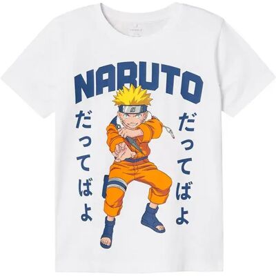 Name It NkmMacar Naruto T-Shirt Blanc - T-Shirt - Publicité Name It NkmMacar Naruto T-Shirt Blanc - T-Shirt - Publicité