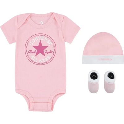 Converse Kids Ensemble à Manches Courtes Classic Arctic Punch 6-12 Mois Fille - Publicité Converse Kids Ensemble à Manches Courtes Classic Arctic Punch 6-12 Mois Fille - Publicité
