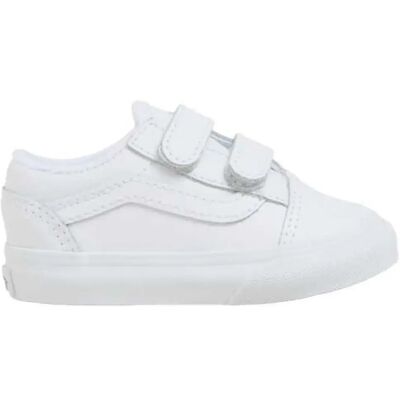 Vans Baskets Pour Tout-petits Old Skool V Cltu White EU 26 1/2 Garçon,Fille - Publicité Vans Baskets Pour Tout-petits Old Skool V Cltu White EU 26 1/2 Garçon,Fille - Publicité