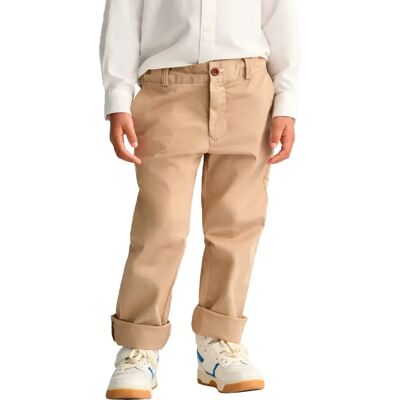 Gant Pantalon Chino 815004 Dark Khaki 12-24 Mois Garçon,Fille - Publicité Gant Pantalon Chino 815004 Dark Khaki 12-24 Mois Garçon,Fille - Publicité